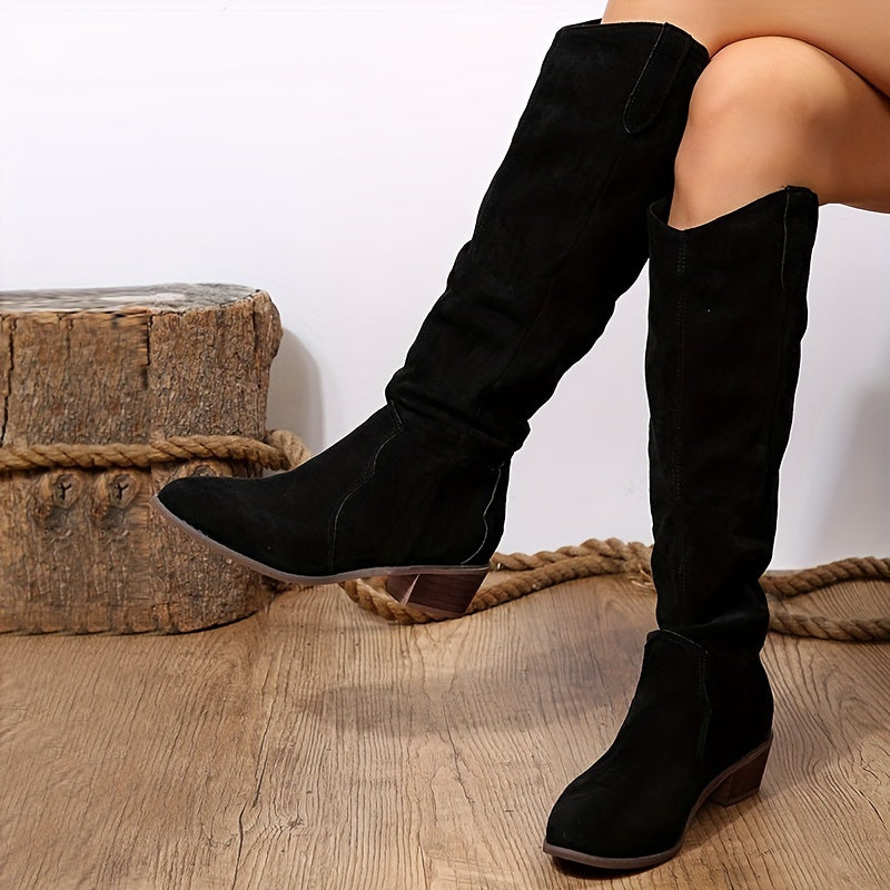 Zoe™ - Women's Long Tube Boots
