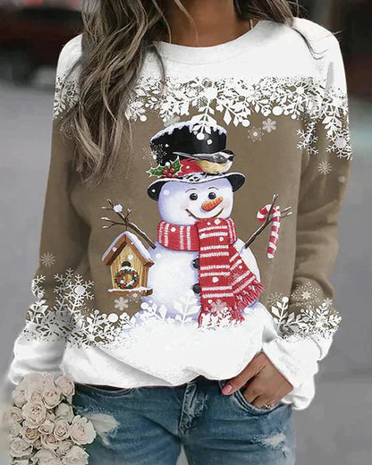Benny - Enchanting Colourful Snowman Motif
