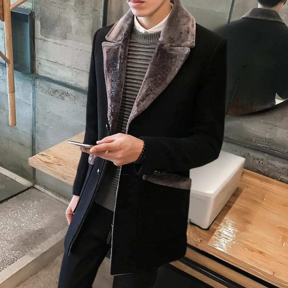 BRADLEY - Stylish Men's Coat for the Modern Man