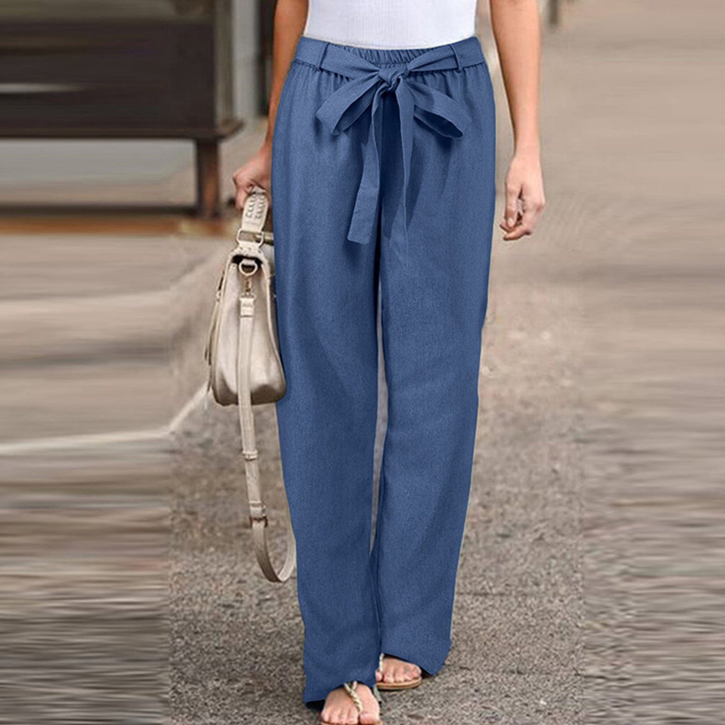 Stylish linen trousers for women - Florence Collection