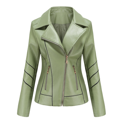 HANNIE - Elegant leather jackets for a timeless look