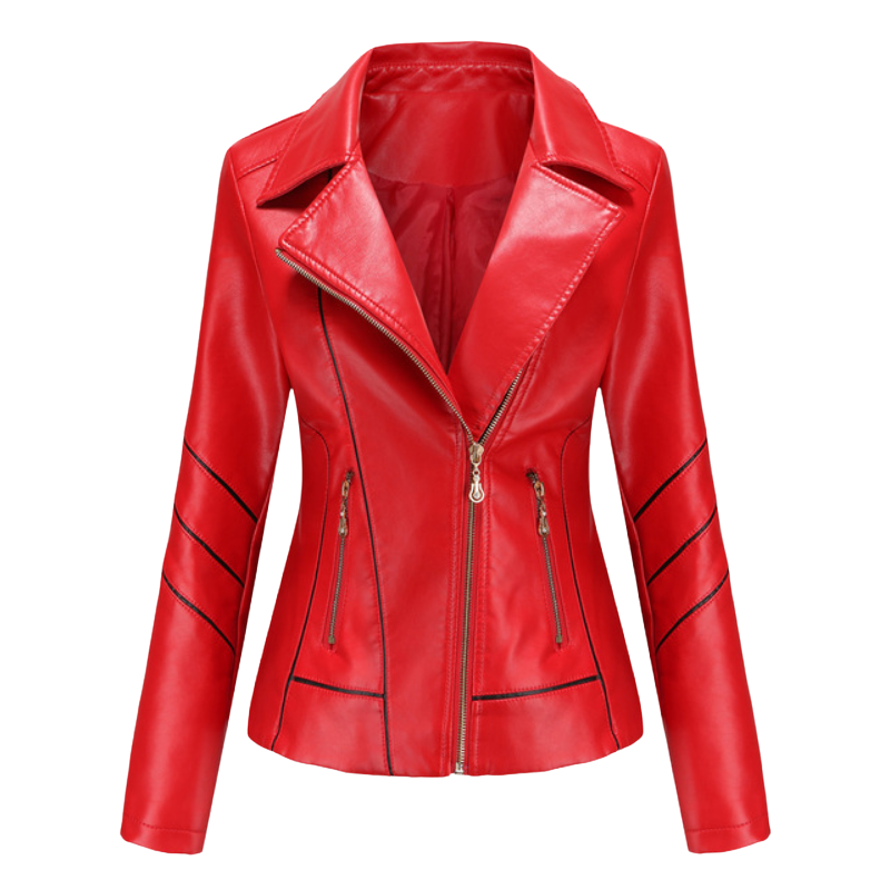HANNIE - Elegant leather jackets for a timeless look