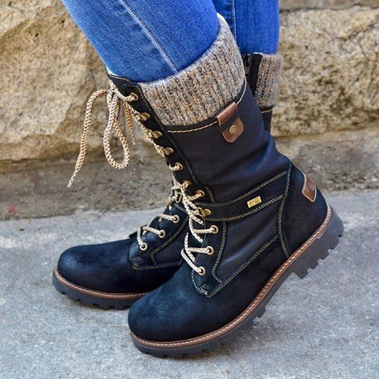 Dorcas - Elegant high-cut women's boots for a sophisticated look