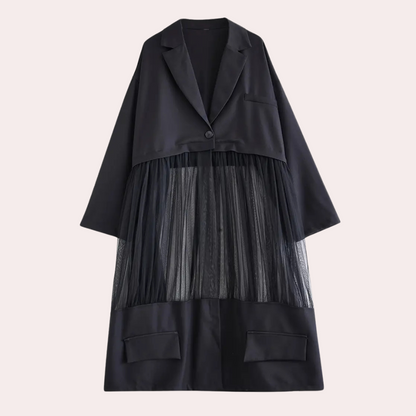 LINZEIGH - Elegant Trench Coat for Ladies