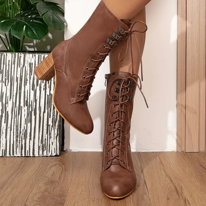 Lucinda - Luxury Velvet Ankle Boots for Women