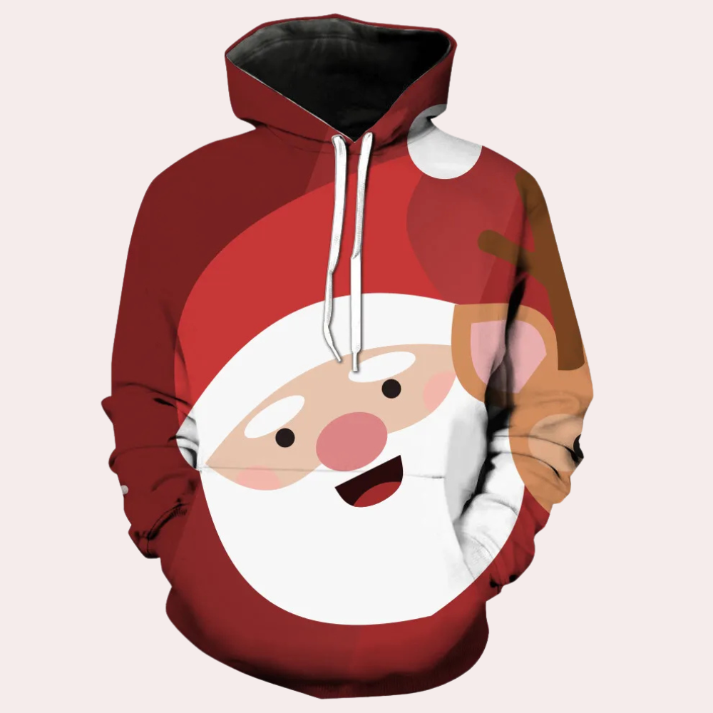 ALEK - Elegant Christmas hoodies for the Fashionable Man