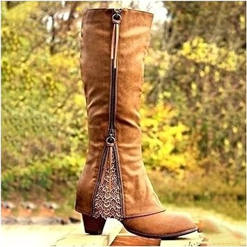 Eudora - Elegant Vintage Heeled Boots for a Timeless Look