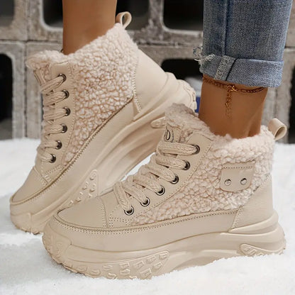 Elvia - Women's winter snow boots with a luxurious fleece lining for ultimate comfort
