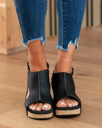 Tina™ - Orthopedic sandals with heel