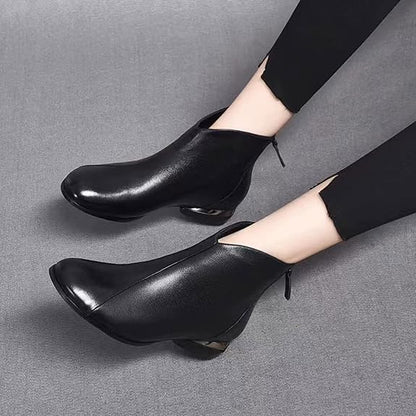 Lucy - Luxury Plush Leather Winter Boots for Optimal Comfort