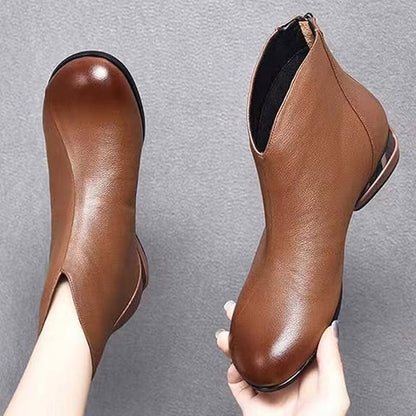 Lucy - Luxury Plush Leather Winter Boots for Optimal Comfort