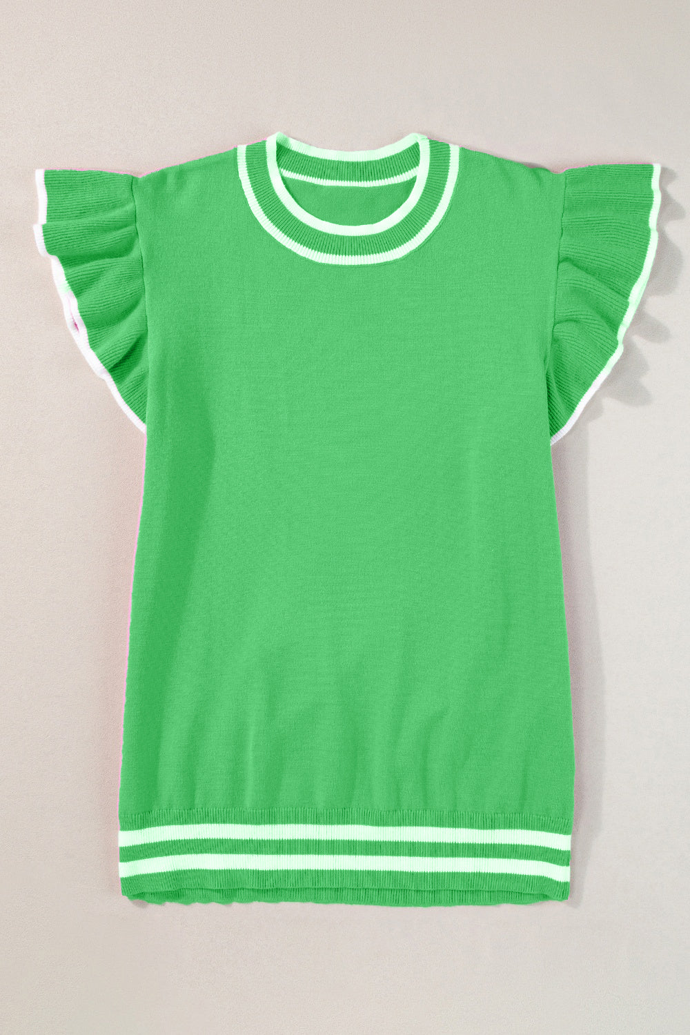 Lana - Fashionable Ribbed Round Neck Sweater for Women