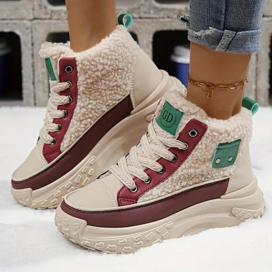 Elvia - Women's winter snow boots with a luxurious fleece lining for ultimate comfort