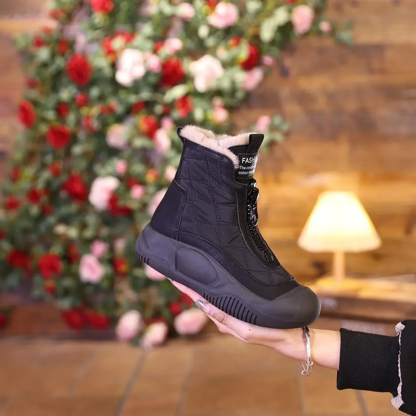 Frances - Comfortable waterproof boots with a soft sole