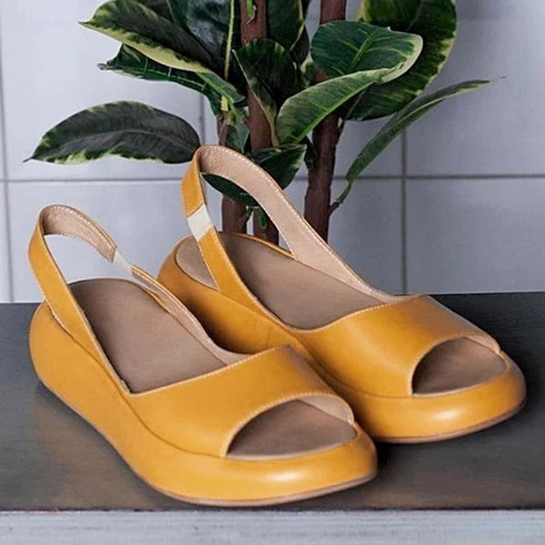 Alayna - Stylish Casual Peep Toe Sandals for Ultimate Comfort