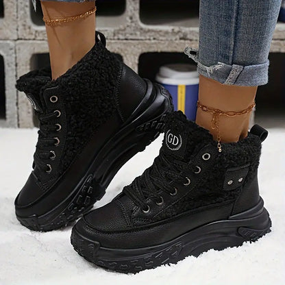 Elvia - Women's winter snow boots with a luxurious fleece lining for ultimate comfort