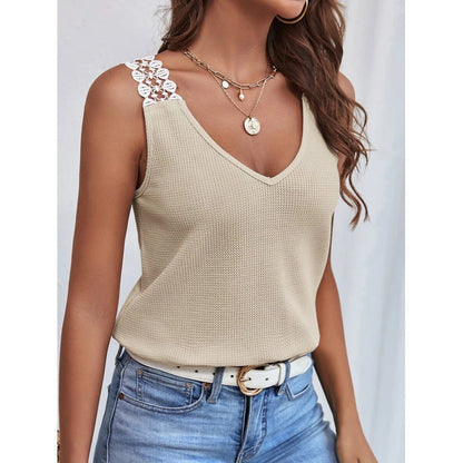 Samantha - Stylish and Comfortable V-Neck Tank Top for Women