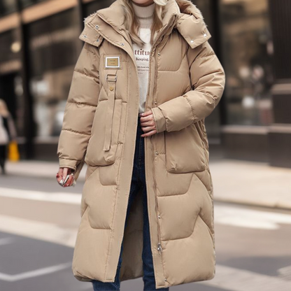 HANNIA - Elegant Luxury Winter Coat for Ladies