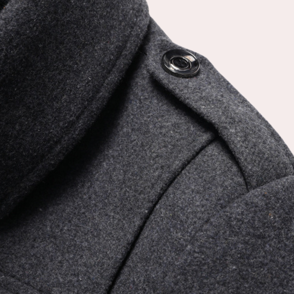 Stylish Men's Winter Coat in Two Parts - DAAN