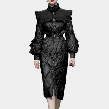 Elegant Winter Trench Coat for Women - Stylish and Comfortable