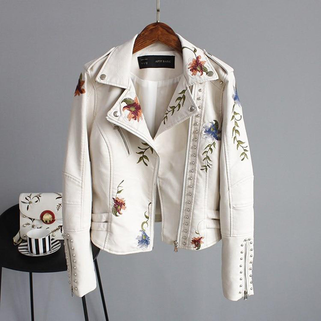 ALISON - Trendy women's jacket with beautiful floral print