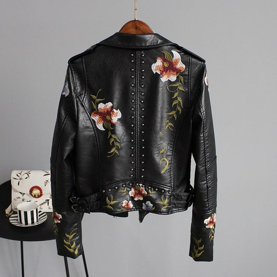 ALISON - Trendy women's jacket with beautiful floral print