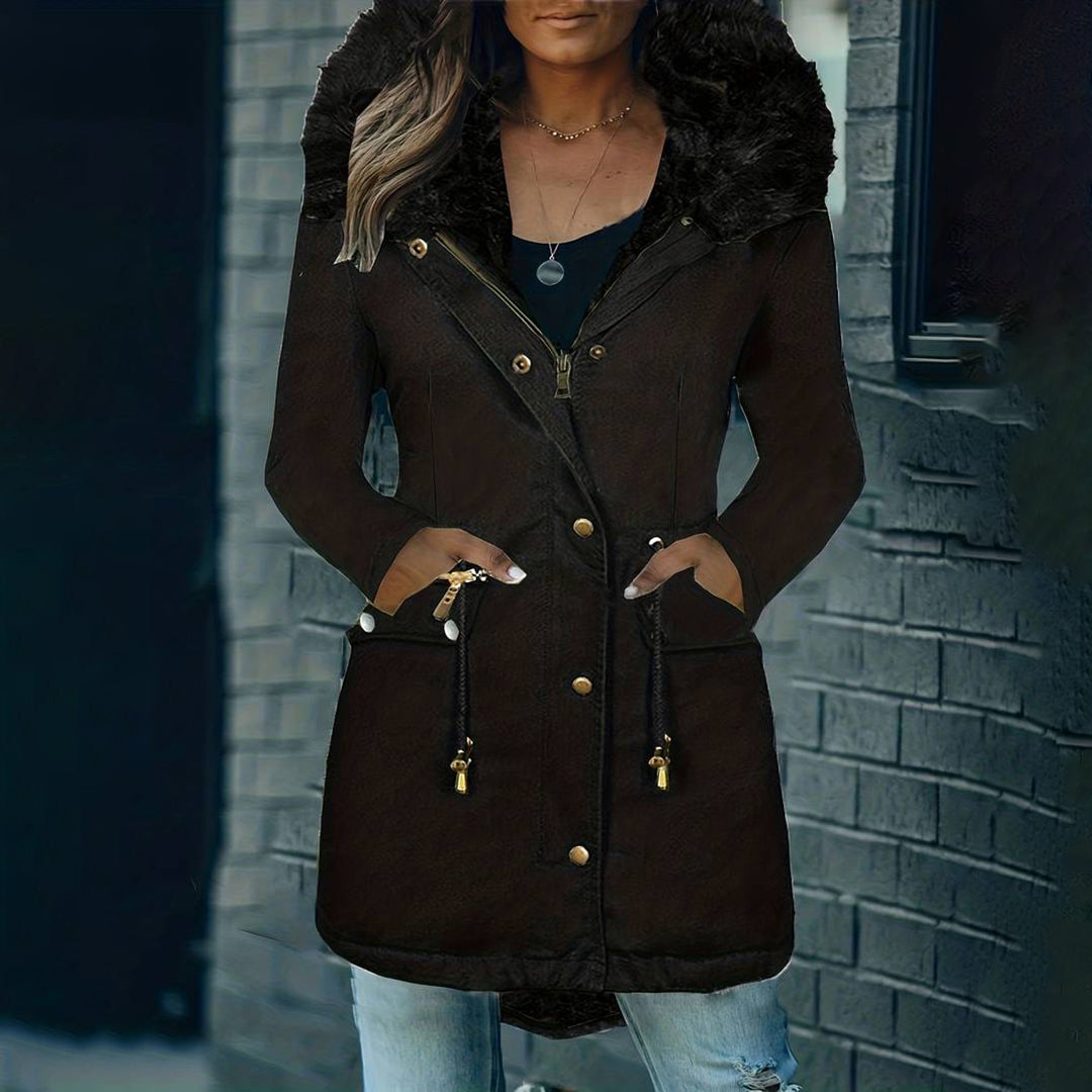 MAGGIE - Elegant and trendy parka jacket for women