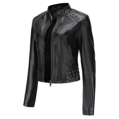 NAJLA - Elegant leather jacket for every occasion