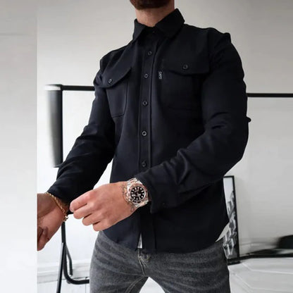 FRED - Elegant long-sleeved shirt