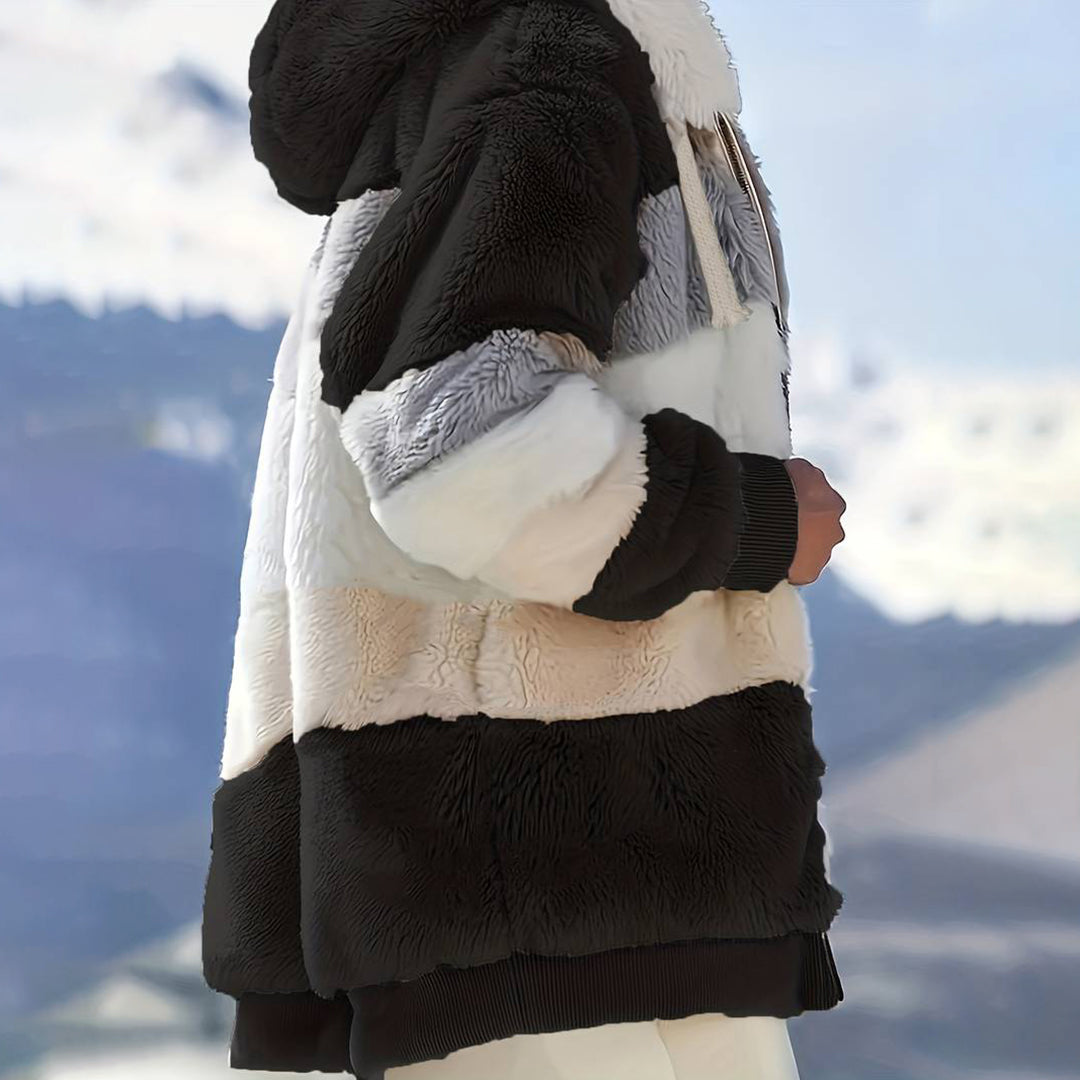 HARRIET - Women's Fleece Jacket with Stylish Hood