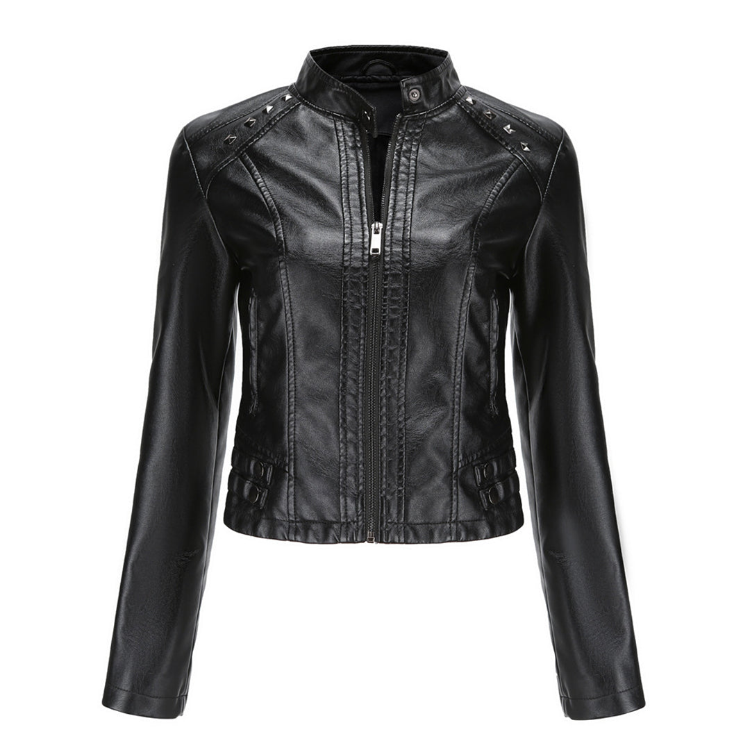 NAJLA - Elegant leather jacket for every occasion