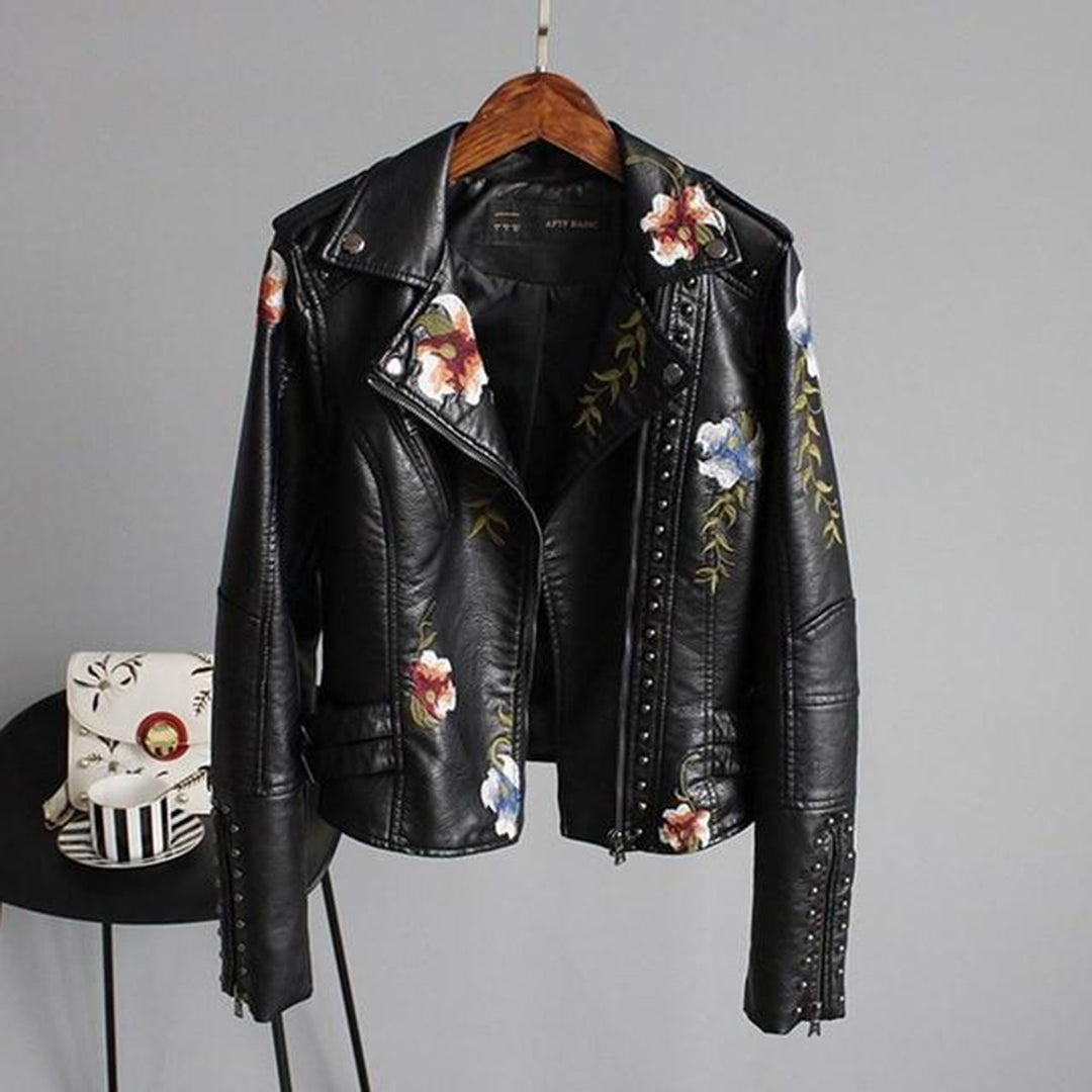 ALISON - Trendy women's jacket with beautiful floral print