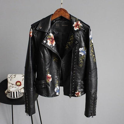 ALISON - Trendy women's jacket with beautiful floral print