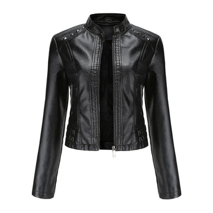 NAJLA - Elegant leather jacket for every occasion
