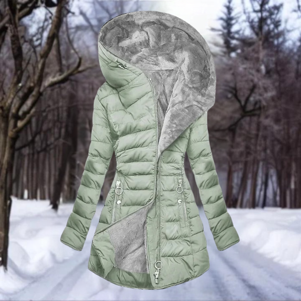 ILTA - Luxury and comfort: warm plush jacket for women