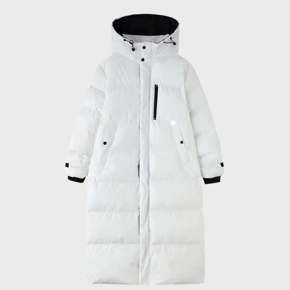 Jaana - Elegant and Long Women's Coat for Colder Days