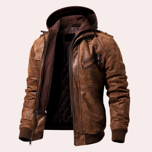 Benjamin - Stylish men's hooded jacket