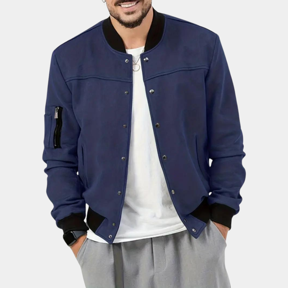 Amacker - Trendy and elegant bomber jacket for men