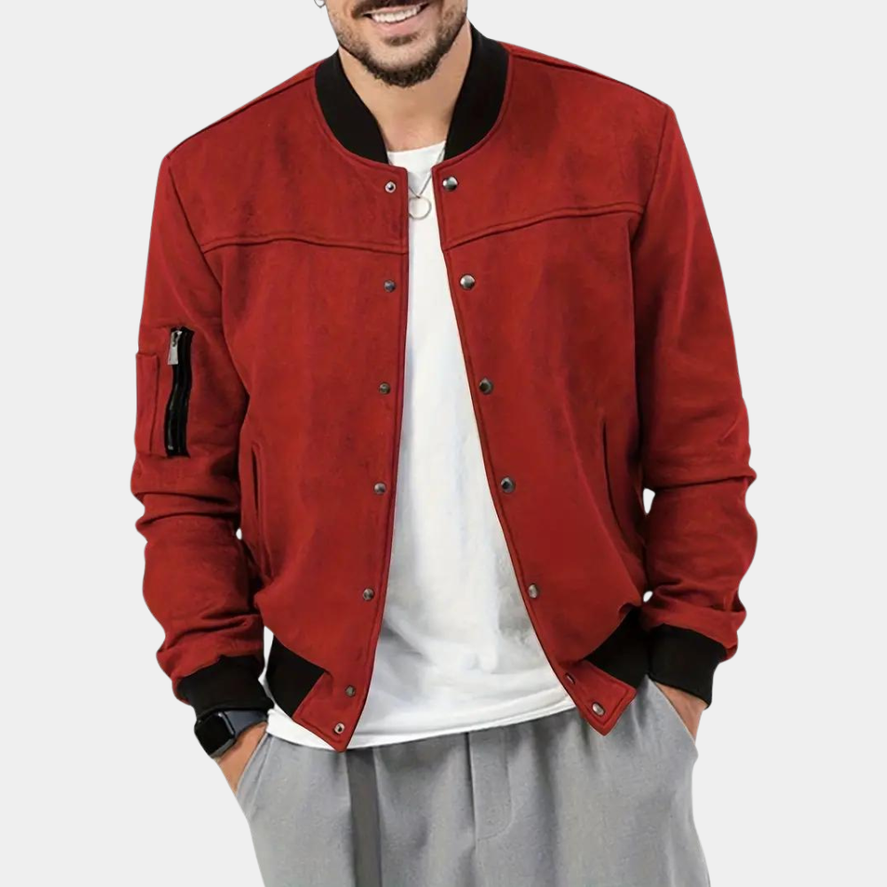 Amacker - Trendy and elegant bomber jacket for men