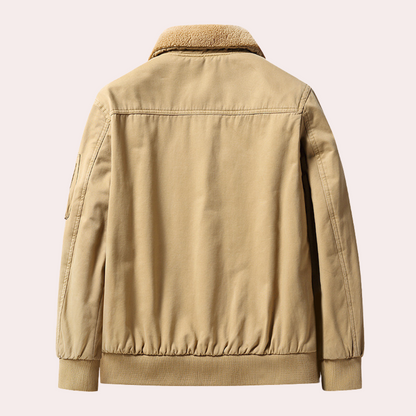 Eberly - Stylish and practical men's bomber jacket with generous pockets for extra comfort