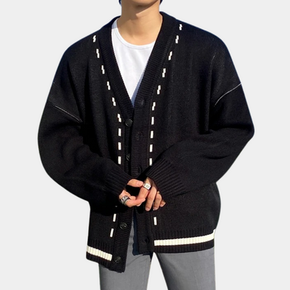 Cipriano - Stylish men's cardigan for a modern look