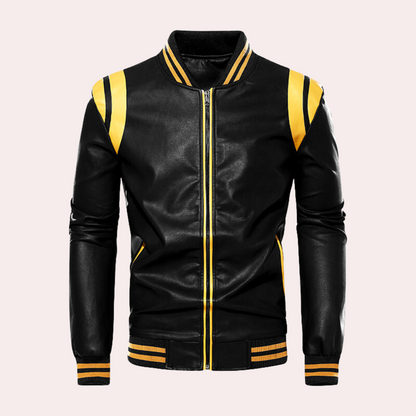 Stylish men's bomber jacket for a relaxed look