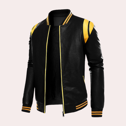 Stylish men's bomber jacket for a relaxed look