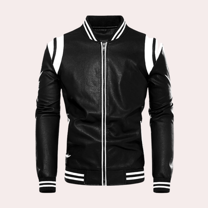 Stylish men's bomber jacket for a relaxed look
