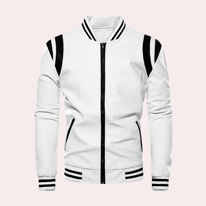 Stylish men's bomber jacket for a relaxed look