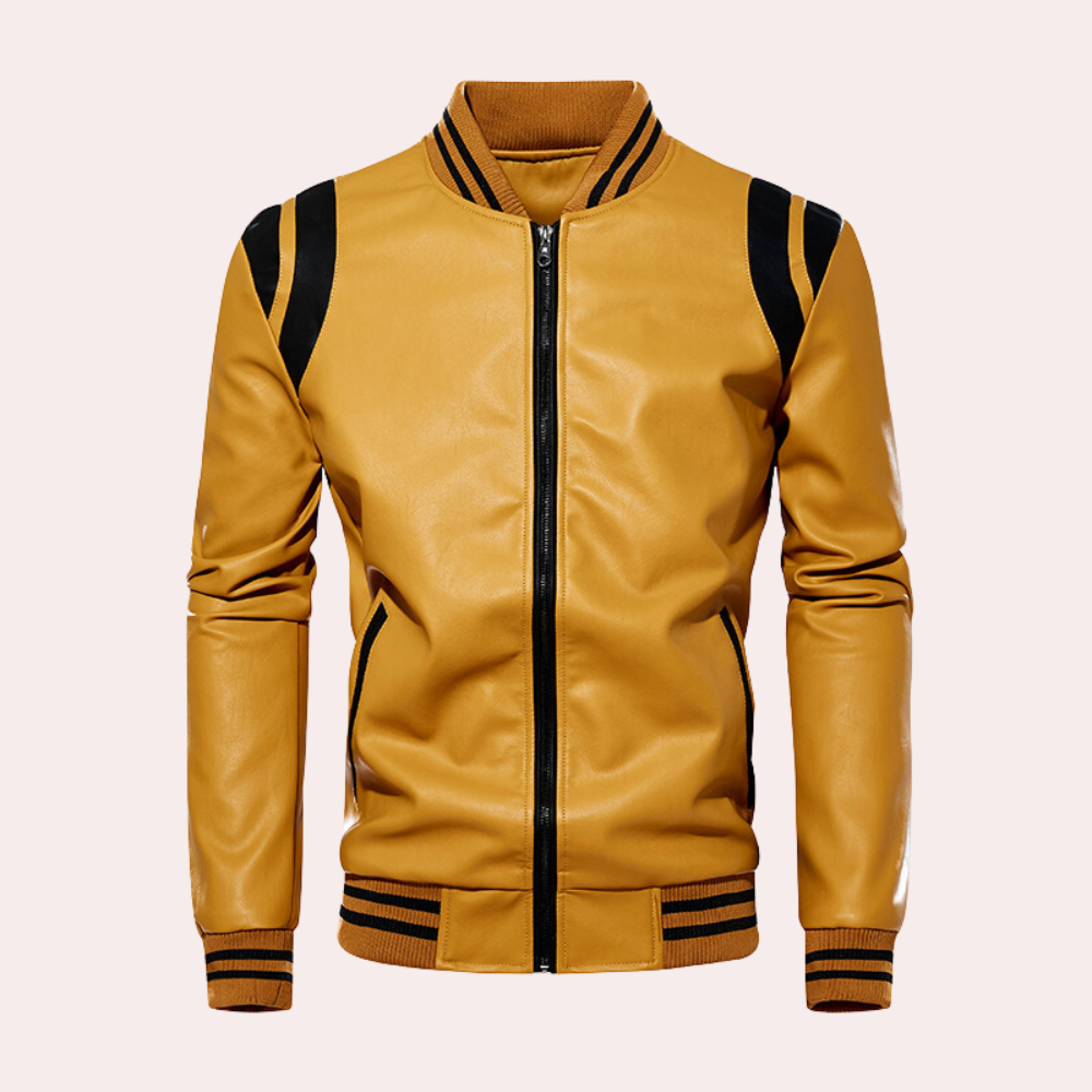 Stylish men's bomber jacket for a relaxed look