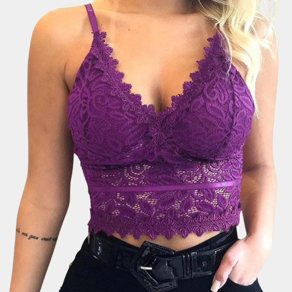 Chic Floral Lace Ladies Top for an Elegant Look