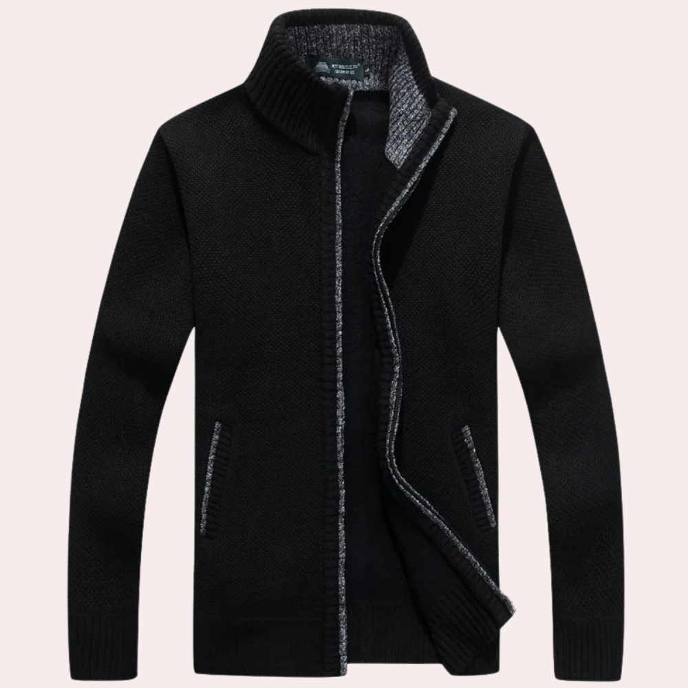 Stylish and Comfortable Men's Knitted Cardigan for Every Occasion