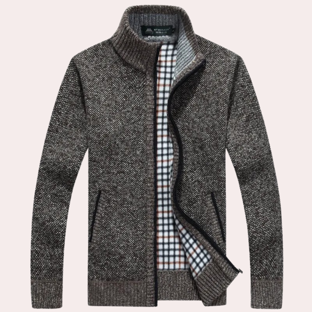 Stylish and Comfortable Men's Knitted Cardigan for Every Occasion