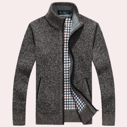 Stylish and Comfortable Men's Knitted Cardigan for Every Occasion